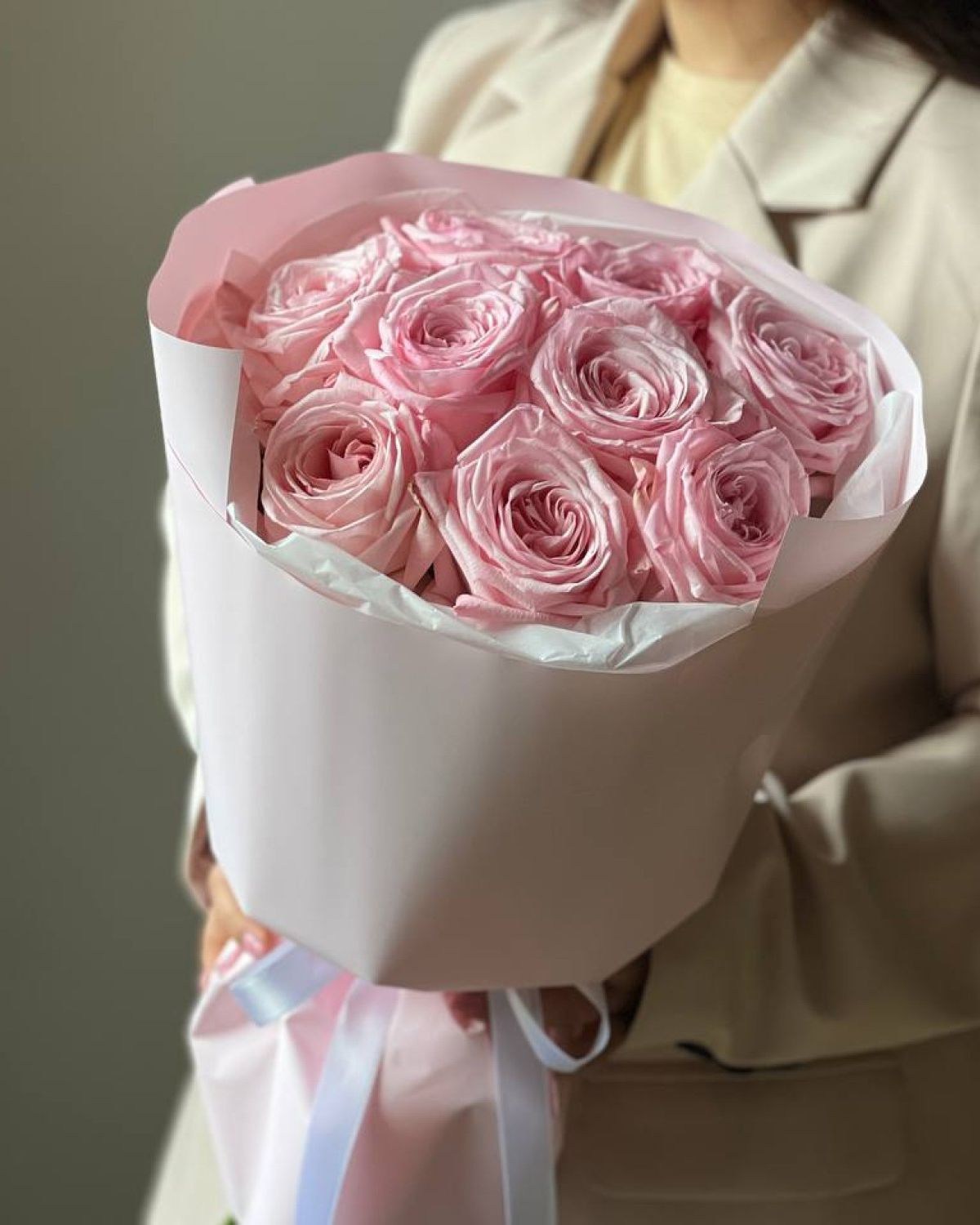 пионовидная роза Pink O'Hara